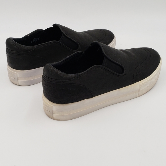 ASH "Jungle" Black Leather Platform Sneaker - Picture 6 of 16